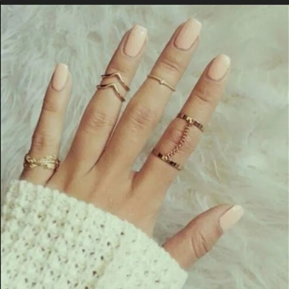 6 Ring Boho Set